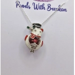 Snowman Cage Pendant