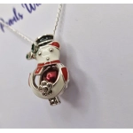 Snowman Cage Pendant