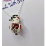 Snowman Cage Pendant