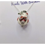 Snowman Cage Pendant