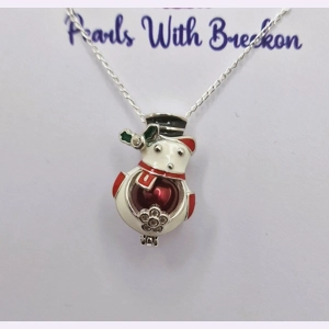 Snowman Cage Pendant