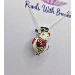 Snowman Cage Pendant