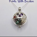 Reindeer's Merry Christmas Cage Pendant