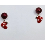 Red Stocking Earrings