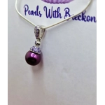 Purple Bail Pendant