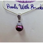Purple Bail Pendant