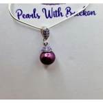 Purple Bail Pendant