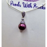 Purple Bail Pendant