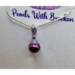 Purple Bail Pendant