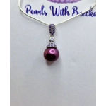 Purple Bail Pendant