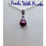 Purple Bail Pendant