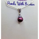 Purple Bail Pendant