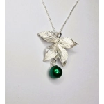 Littlefoot's Leaf Pendant