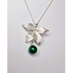 Littlefoot's Leaf Pendant