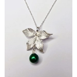 Littlefoot's Leaf Pendant