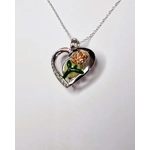 Blooming Affection Cage Pendant