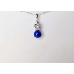 Blue Crown Pendant