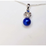 Blue Crown Pendant