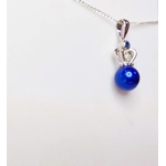 Blue Crown Pendant