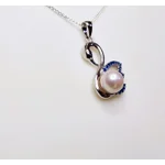 Blue Swan Pendant