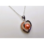 Colour Splash Heart Pendant