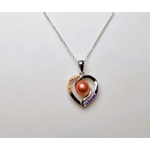 Colour Splash Heart Pendant