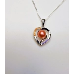 Colour Splash Heart Pendant