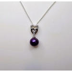 Threaded Heart Pendant