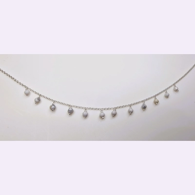 Howlite Beaded Anklet