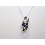 Flying Notes Cage Pendant