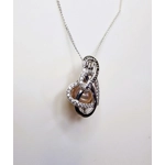 I Love You To The Moon And Back Cage Pendant