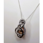 I Love You To The Moon And Back Cage Pendant