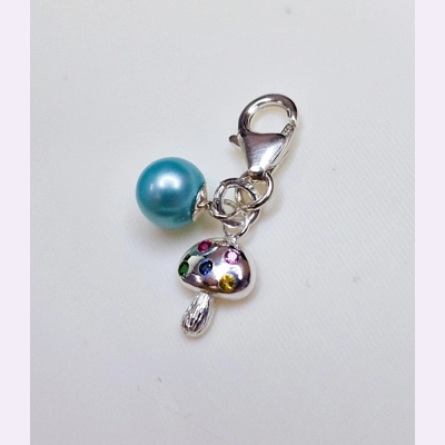 Spotted Mushroom Charm