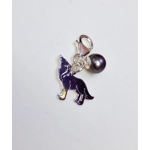 Howling Wolf Charm