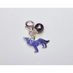 Howling Wolf Charm