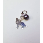 Howling Wolf Charm