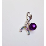 Rainbow Sparkle Charm