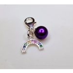 Rainbow Sparkle Charm