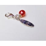 Surfing Sunset Charm