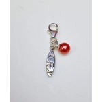 Surfing Sunset Charm