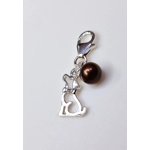 Sitting Dog Charm
