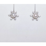 Snowflake Stud Earrings
