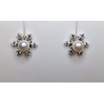 Snowflake Stud Earrings