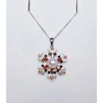 Dark Snowflake Pendant