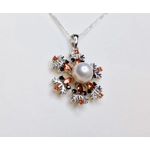 Dark Snowflake Pendant