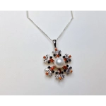 Dark Snowflake Pendant