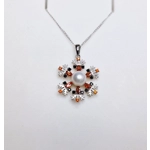 Dark Snowflake Pendant