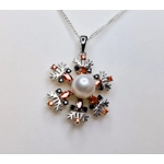 Dark Snowflake Pendant