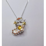 Stuffed Stocking Cage Pendant