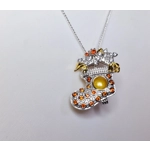 Stuffed Stocking Cage Pendant